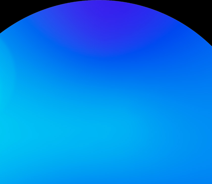 blue orb art